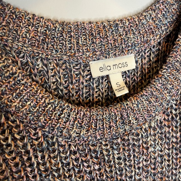ELLA MOSS Sleeveless Multicolor Sweater Small - Picture 2 of 3